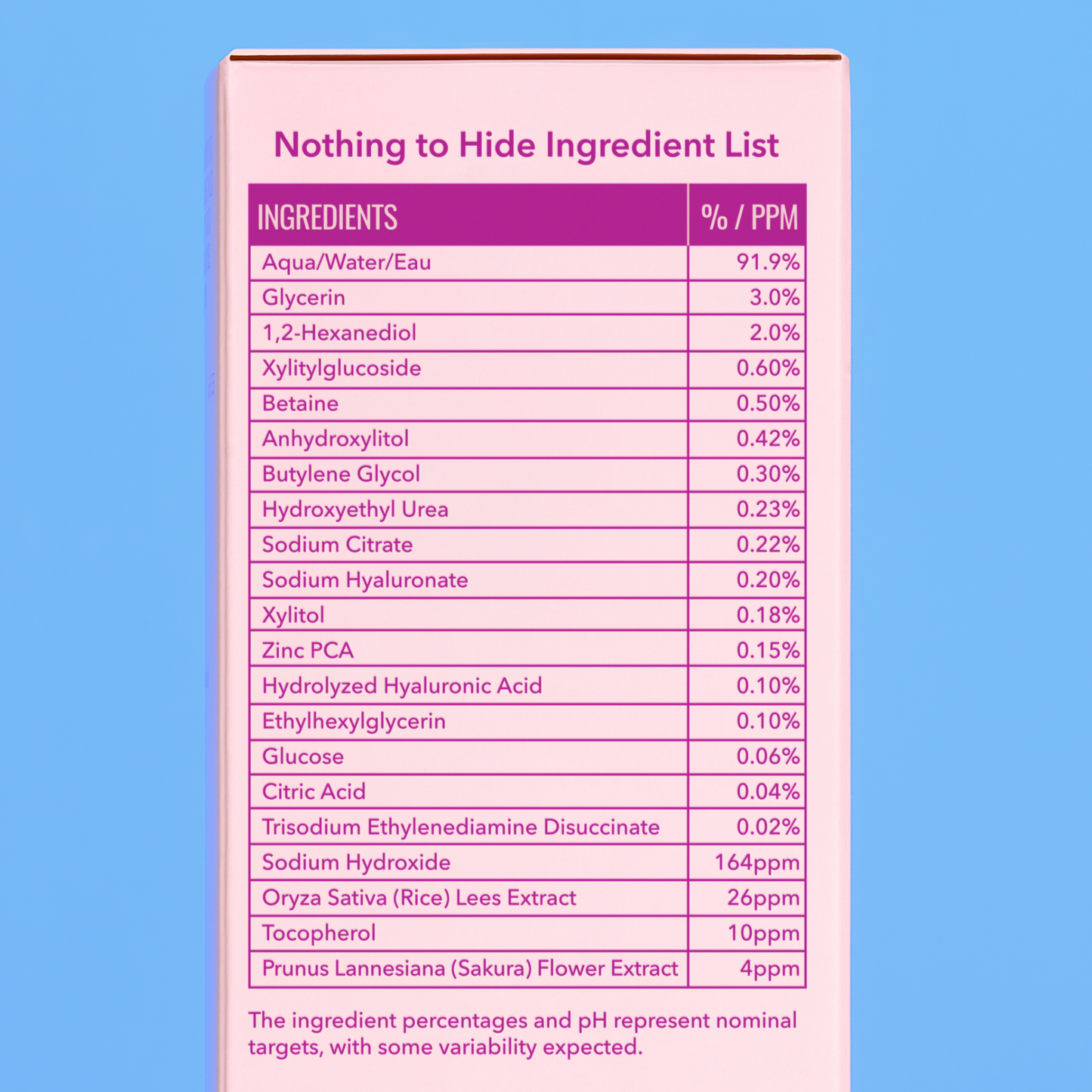 Sakura Hyaluronic Acid Boosting Essence